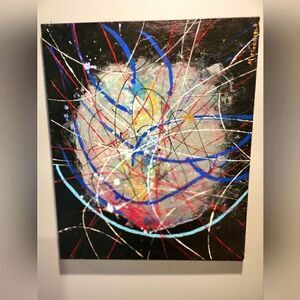 Abstract Artwork Contemporary signed by the artist